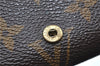 Auth Louis Vuitton Monogram Porte Monnaie Billets Tresor Wallet M61730 LV J1288