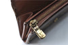 Auth Louis Vuitton Monogram Porte Monnaie Billets Tresor Wallet M61730 LV J1288