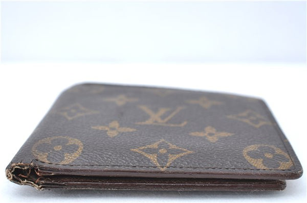 Authentic Louis Vuitton Monogram Portefeuille Marco Purse Wallet M61675 LV J1289