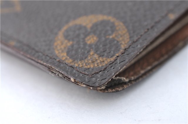 Authentic Louis Vuitton Monogram Portefeuille Marco Purse Wallet M61675 LV J1289