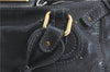 Authentic Chloe Paddington Leather Shoulder Hand Bag Purse Black J1295