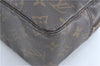 Auth Louis Vuitton Monogram Trousse Toilette 28 Clutch Hand Bag M47522 LV J1296