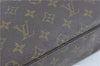 Auth Louis Vuitton Monogram Trousse Toilette 28 Clutch Hand Bag M47522 LV J1296