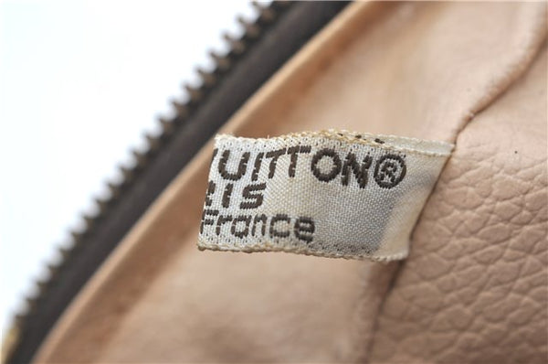 Auth Louis Vuitton Monogram Trousse Toilette 28 Clutch Hand Bag M47522 LV J1296