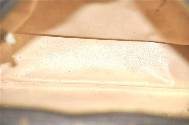 Auth Louis Vuitton Monogram Trousse Toilette 28 Clutch Hand Bag M47522 LV J1296