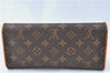 Authentic Louis Vuitton Monogram Pochette Twin GM Shoulder Bag M51852 LV J1297