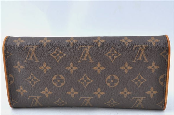 Authentic Louis Vuitton Monogram Pochette Twin GM Shoulder Bag M51852 LV J1297