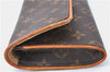 Authentic Louis Vuitton Monogram Pochette Twin GM Shoulder Bag M51852 LV J1297