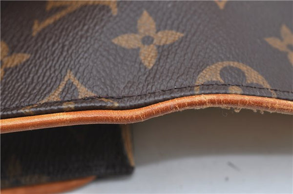 Authentic Louis Vuitton Monogram Pochette Twin GM Shoulder Bag M51852 LV J1297