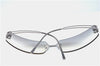 Authentic CHANEL Sunglasses Titanium CC Logos CoCo Mark 4051 Gray J1314