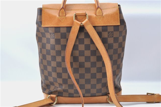 Authentic Louis Vuitton Damier Arlequin Backpack N99038 LV J1323