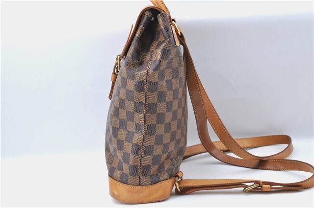 Authentic Louis Vuitton Damier Arlequin Backpack N99038 LV J1323