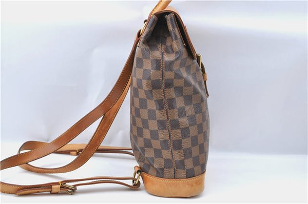Authentic Louis Vuitton Damier Arlequin Backpack N99038 LV J1323