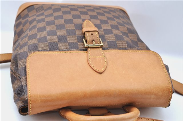 Authentic Louis Vuitton Damier Arlequin Backpack N99038 LV J1323