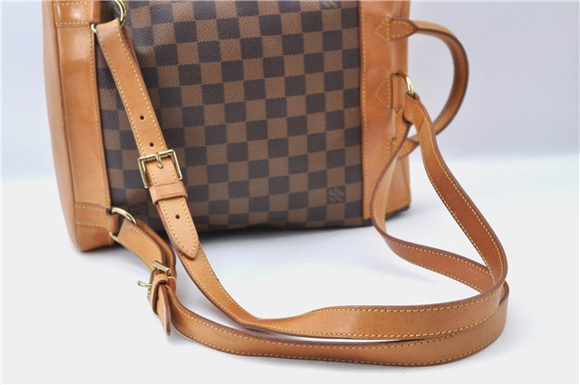 Authentic Louis Vuitton Damier Arlequin Backpack N99038 LV J1323