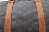 Auth Louis Vuitton Monogram Keepall Bandouliere 55 Boston Bag M41414 LV J1329