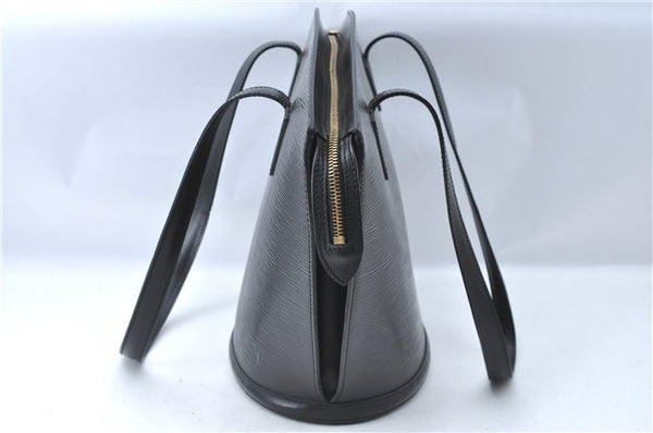 Auth Louis Vuitton Epi Saint Jacques Shopping Shoulder Bag Black M52262 LV J1330