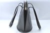 Auth Louis Vuitton Epi Saint Jacques Shopping Shoulder Bag Black M52262 LV J1330