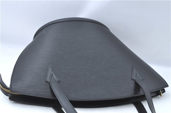 Auth Louis Vuitton Epi Saint Jacques Shopping Shoulder Bag Black M52262 LV J1330