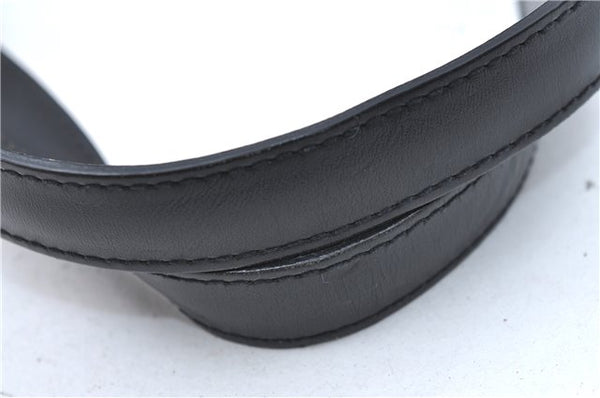 Auth Louis Vuitton Epi Saint Jacques Shopping Shoulder Bag Black M52262 LV J1330