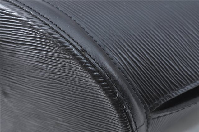 Auth Louis Vuitton Epi Saint Jacques Shopping Shoulder Bag Black M52262 LV J1330