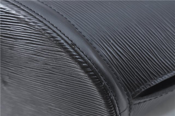 Auth Louis Vuitton Epi Saint Jacques Shopping Shoulder Bag Black M52262 LV J1330