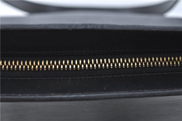 Auth Louis Vuitton Epi Saint Jacques Shopping Shoulder Bag Black M52262 LV J1330