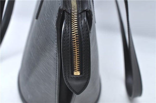 Auth Louis Vuitton Epi Saint Jacques Shopping Shoulder Bag Black M52262 LV J1330