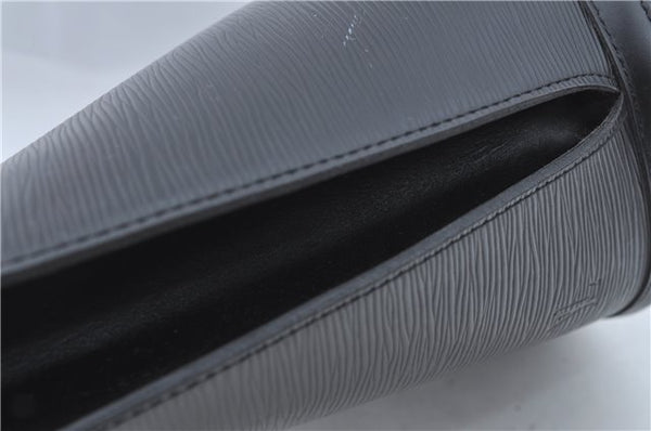 Auth Louis Vuitton Epi Saint Jacques Shopping Shoulder Bag Black M52262 LV J1330