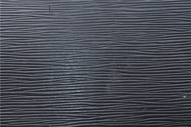 Auth Louis Vuitton Epi Saint Jacques Shopping Shoulder Bag Black M52262 LV J1330