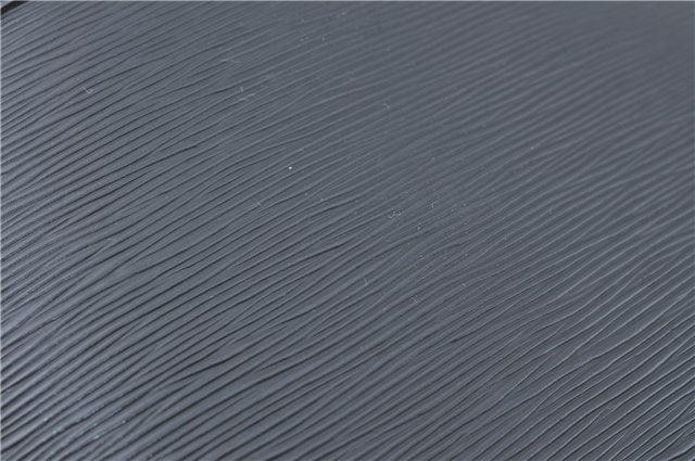 Auth Louis Vuitton Epi Saint Jacques Shopping Shoulder Bag Black M52262 LV J1330