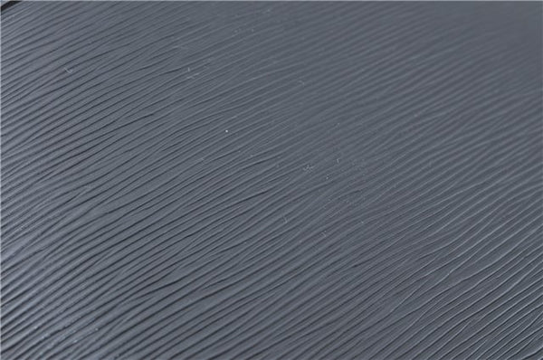 Auth Louis Vuitton Epi Saint Jacques Shopping Shoulder Bag Black M52262 LV J1330