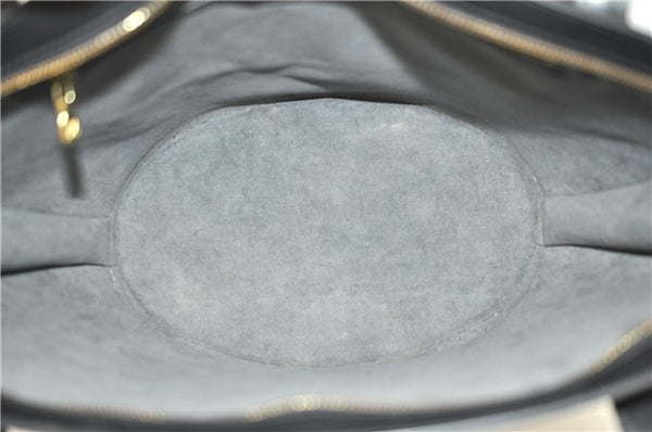 Auth Louis Vuitton Epi Saint Jacques Shopping Shoulder Bag Black M52262 LV J1330