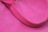 Authentic PRADA Canapa L Canvas Tote Hand Bag Canvas Pink J1331