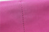 Authentic PRADA Canapa L Canvas Tote Hand Bag Canvas Pink J1331