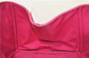 Authentic PRADA Canapa L Canvas Tote Hand Bag Canvas Pink J1331
