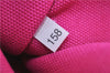 Authentic PRADA Canapa L Canvas Tote Hand Bag Canvas Pink J1331