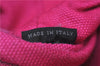 Authentic PRADA Canapa L Canvas Tote Hand Bag Canvas Pink J1331
