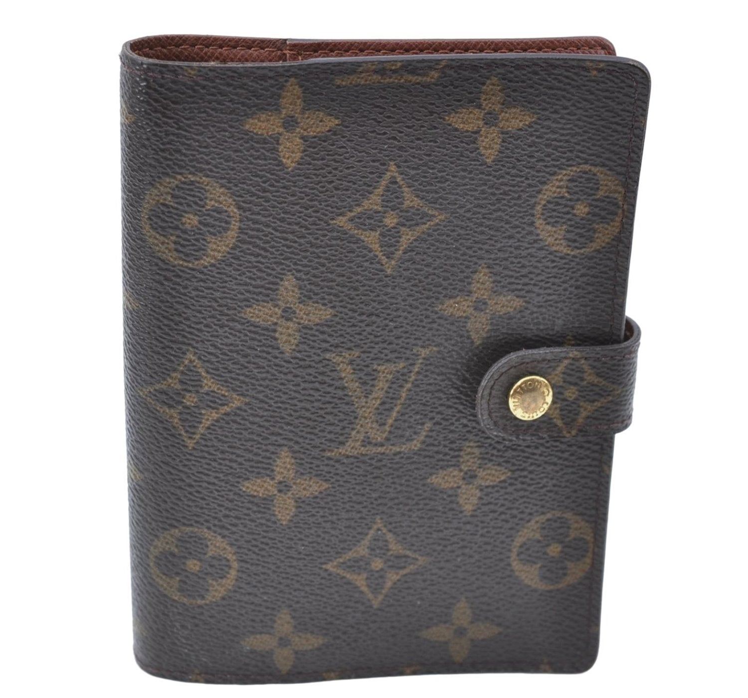 Authentic Louis Vuitton Monogram Agenda PM Day Planner Cover R20005 LV J1334