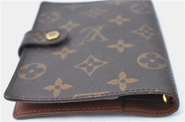 Authentic Louis Vuitton Monogram Agenda PM Day Planner Cover R20005 LV J1334