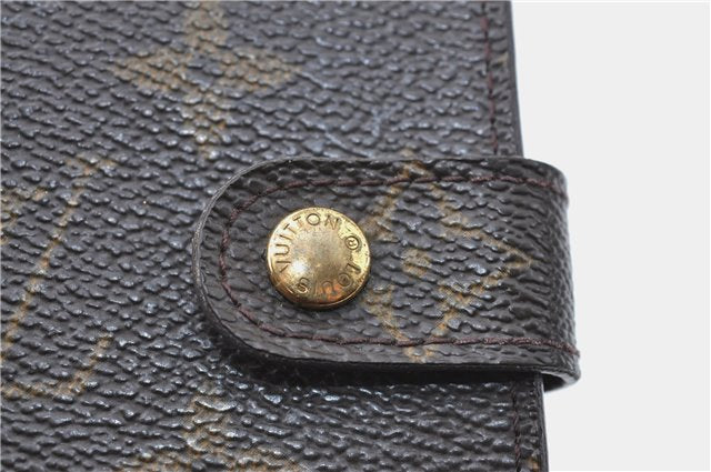 Authentic Louis Vuitton Monogram Agenda PM Day Planner Cover R20005 LV J1334