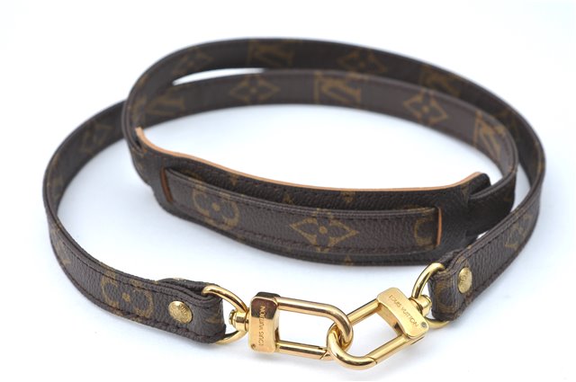 Authentic Louis Vuitton Monogram Brown Shoulder Strap 90.5cm 35.6