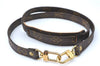 Authentic Louis Vuitton Monogram Brown Shoulder Strap 90.5cm 35.6" LV J1336