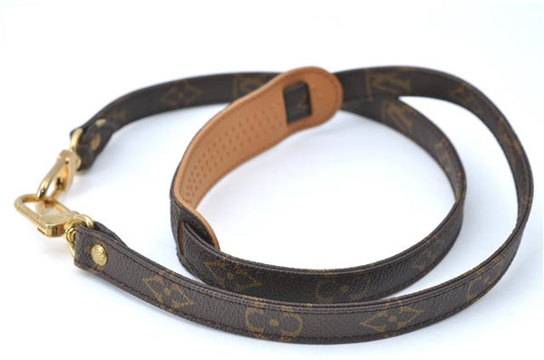 Authentic Louis Vuitton Monogram Brown Shoulder Strap 90.5cm 35.6" LV J1336