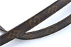Authentic Louis Vuitton Monogram Brown Shoulder Strap 90.5cm 35.6" LV J1336