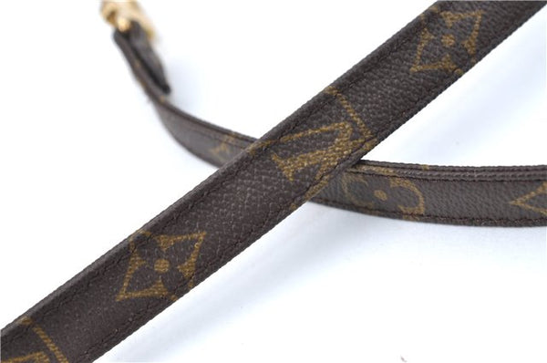 Authentic Louis Vuitton Monogram Brown Shoulder Strap 90.5cm 35.6" LV J1336