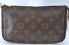 Auth Louis Vuitton Monogram Pochette Accessoires Shoulder Cross Body Pouch J1337