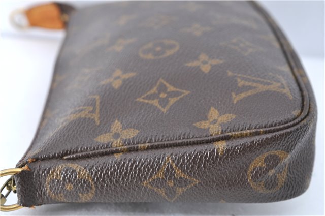 Auth Louis Vuitton Monogram Pochette Accessoires Shoulder Cross Body Pouch J1337