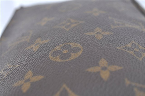 Auth Louis Vuitton Monogram Pochette Accessoires Shoulder Cross Body Pouch J1337