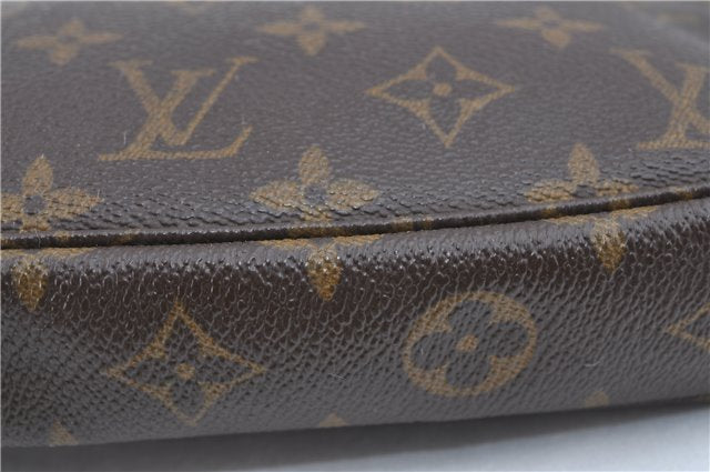 Auth Louis Vuitton Monogram Pochette Accessoires Shoulder Cross Body Pouch J1337